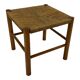 Vintage Stool Danish Papercord Rope Stool Mid Century
