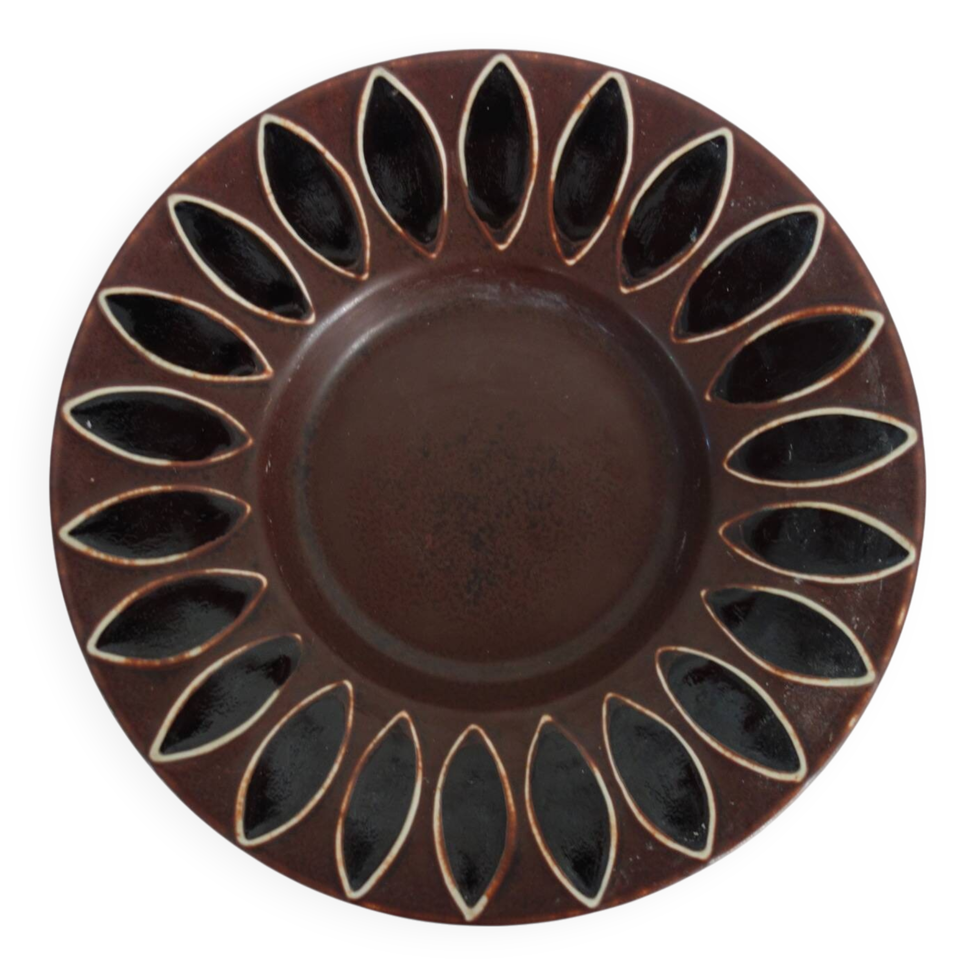 Rare assiette Hertha Bengtson, Rörstrand, Suède, années 50/60