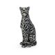 Snow Leopard Ceramic Statue