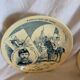 5 sarreguemine themed plates "Theme China"