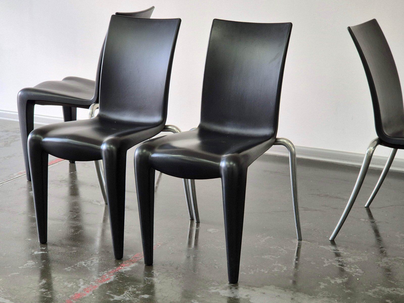 Vintage Chair Louis 20 by Philippe Starck for Vitra, 1990s, Set of 4