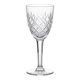 Verres à pied en cristal, ancien année 50