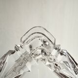 Pair of crystal ashtrays