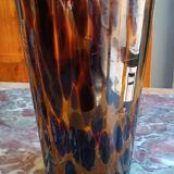 Murano glass vase, speckled, 1970s