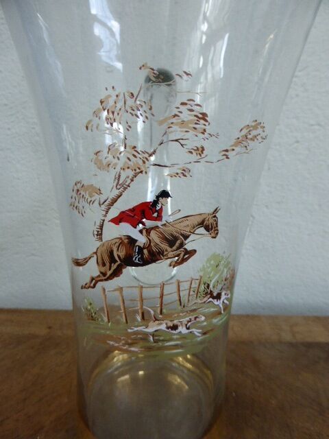 Carafe design glass and vintage 1950/1960