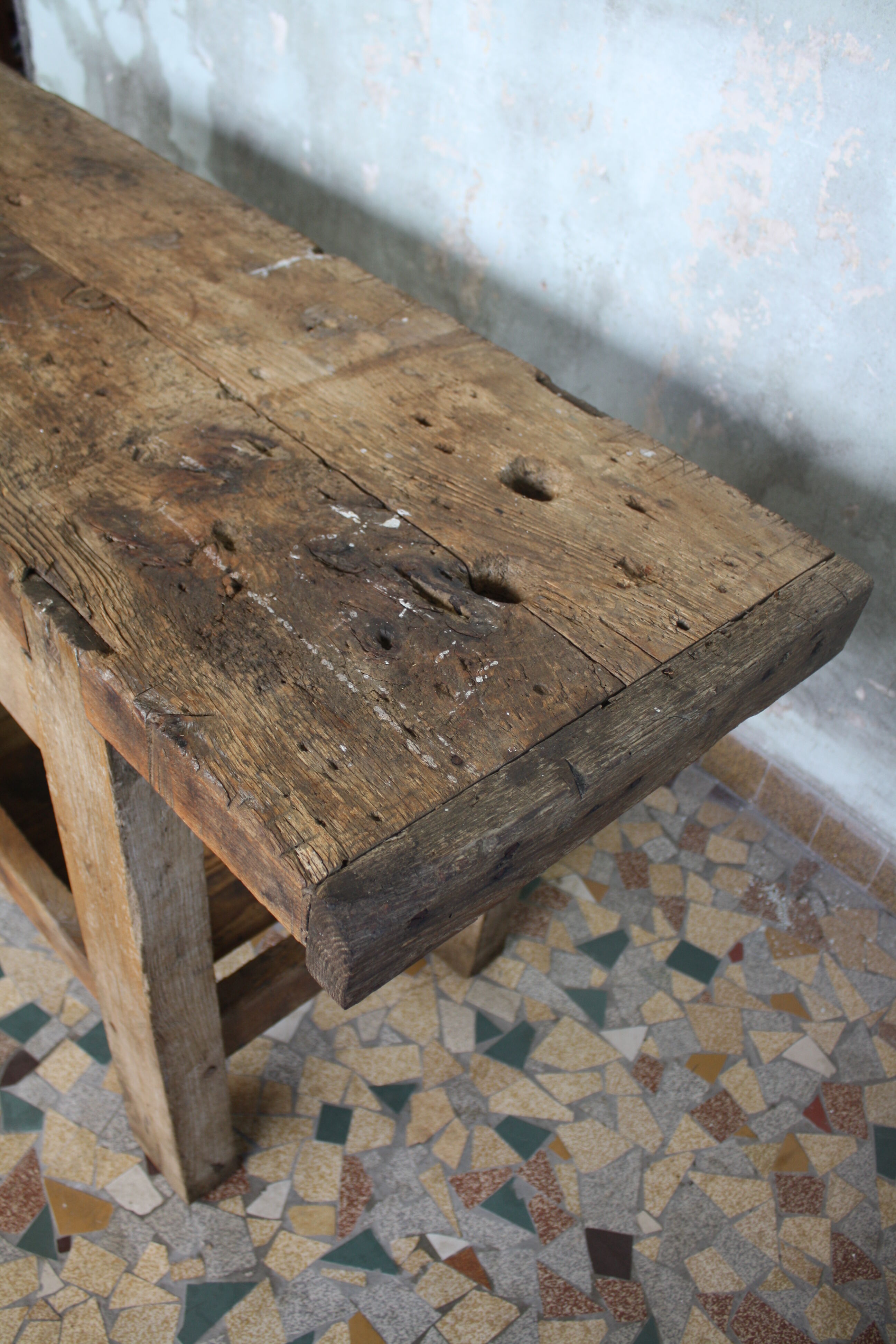 Established rough wood carpenter