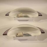 Pair of Italian wall lamps from the 1970s