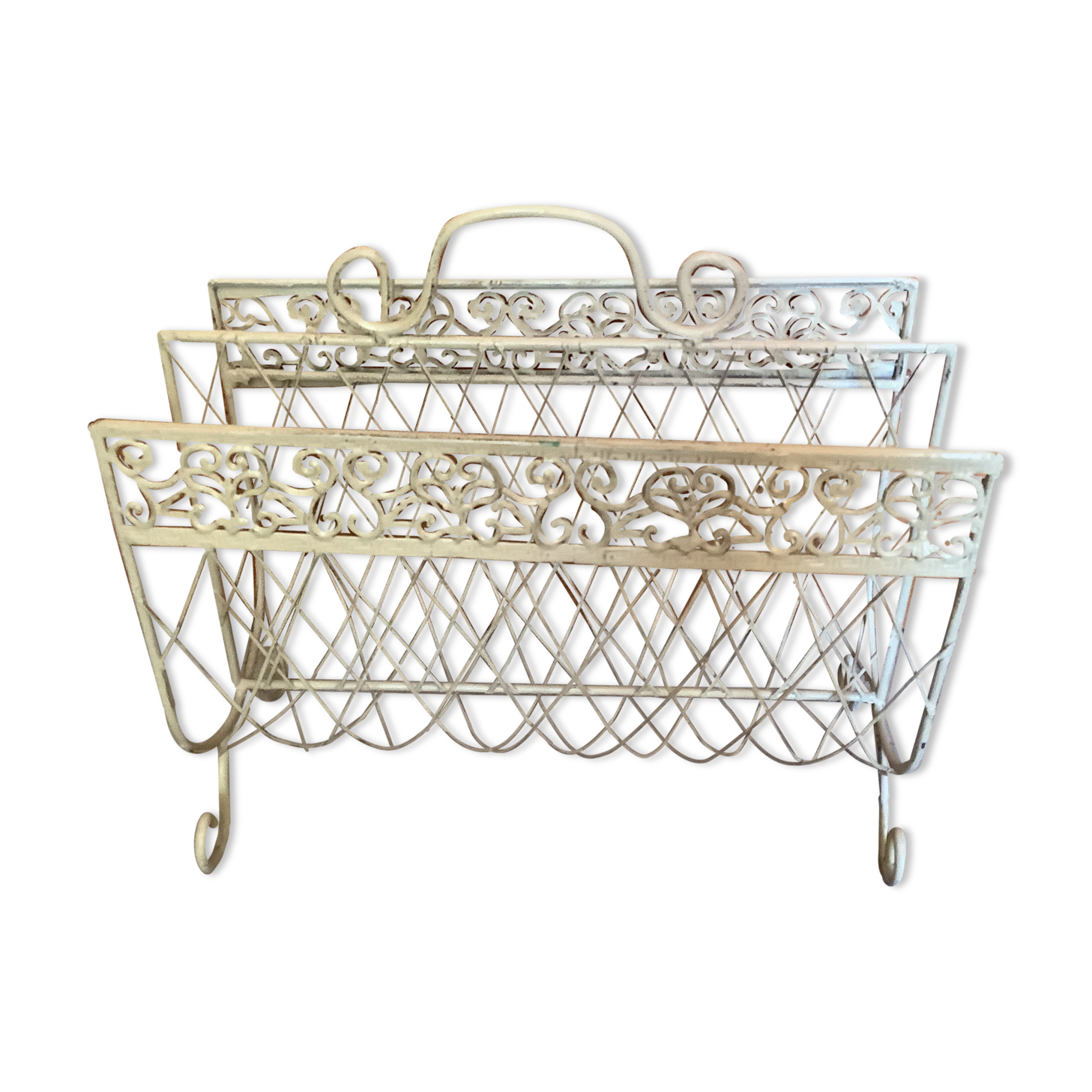 Vintage magazine door