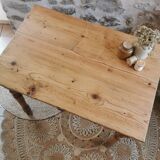 Table, desk with turned feet