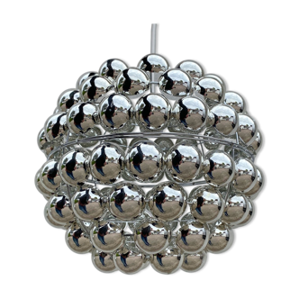 Suspension à boules de miroir space age op art