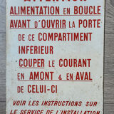 Plaque industrielle