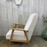 Restored vintage armchair