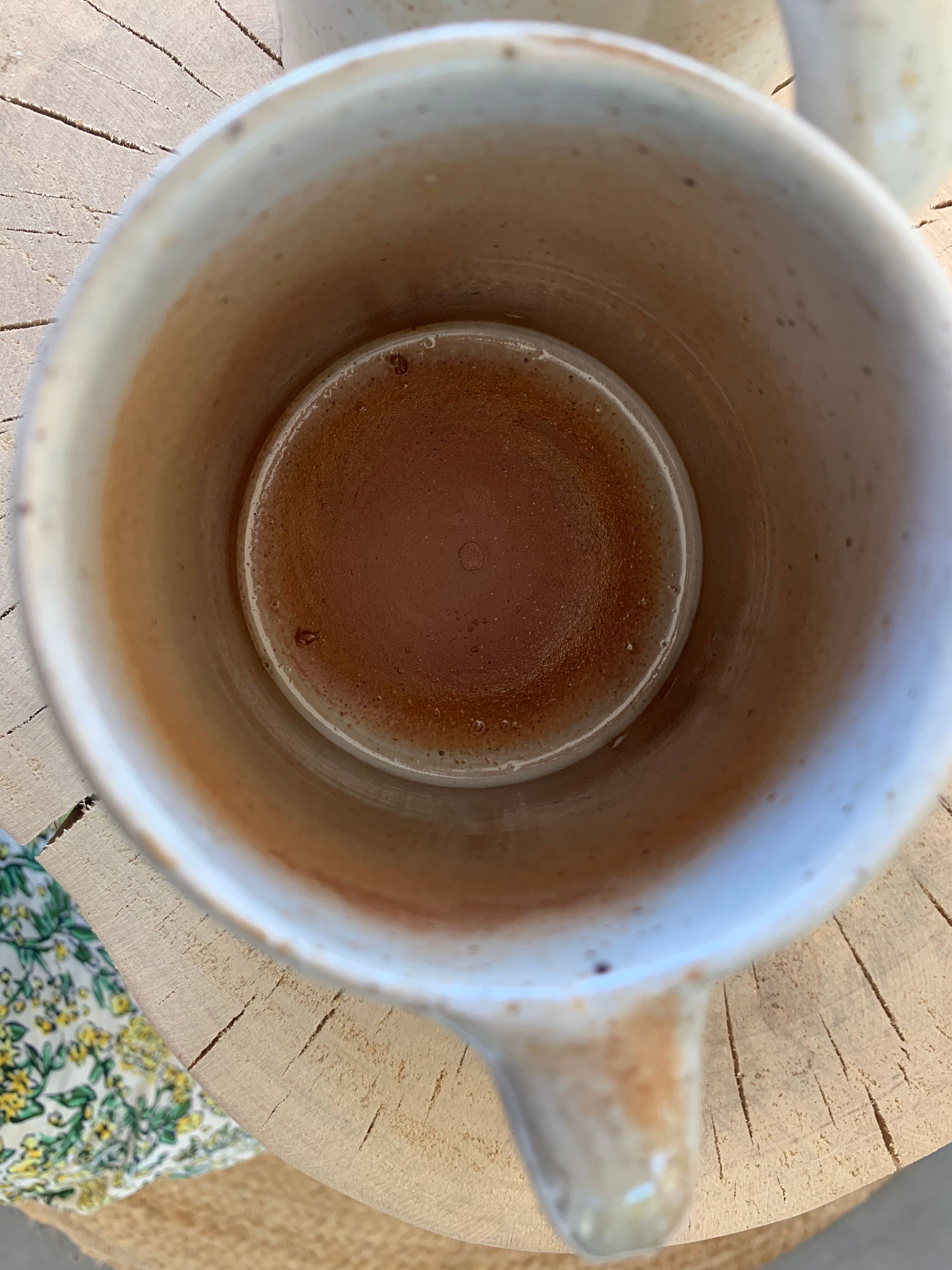 Mug cup in marsh sandstone