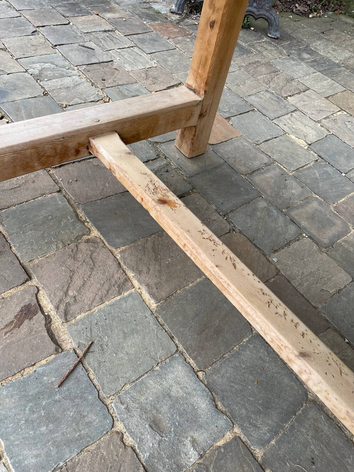 Table de ferme ancienne sapin 10 personnes