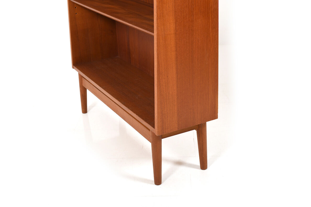 Danish conical bookshelf in teak by Johannes Sorth