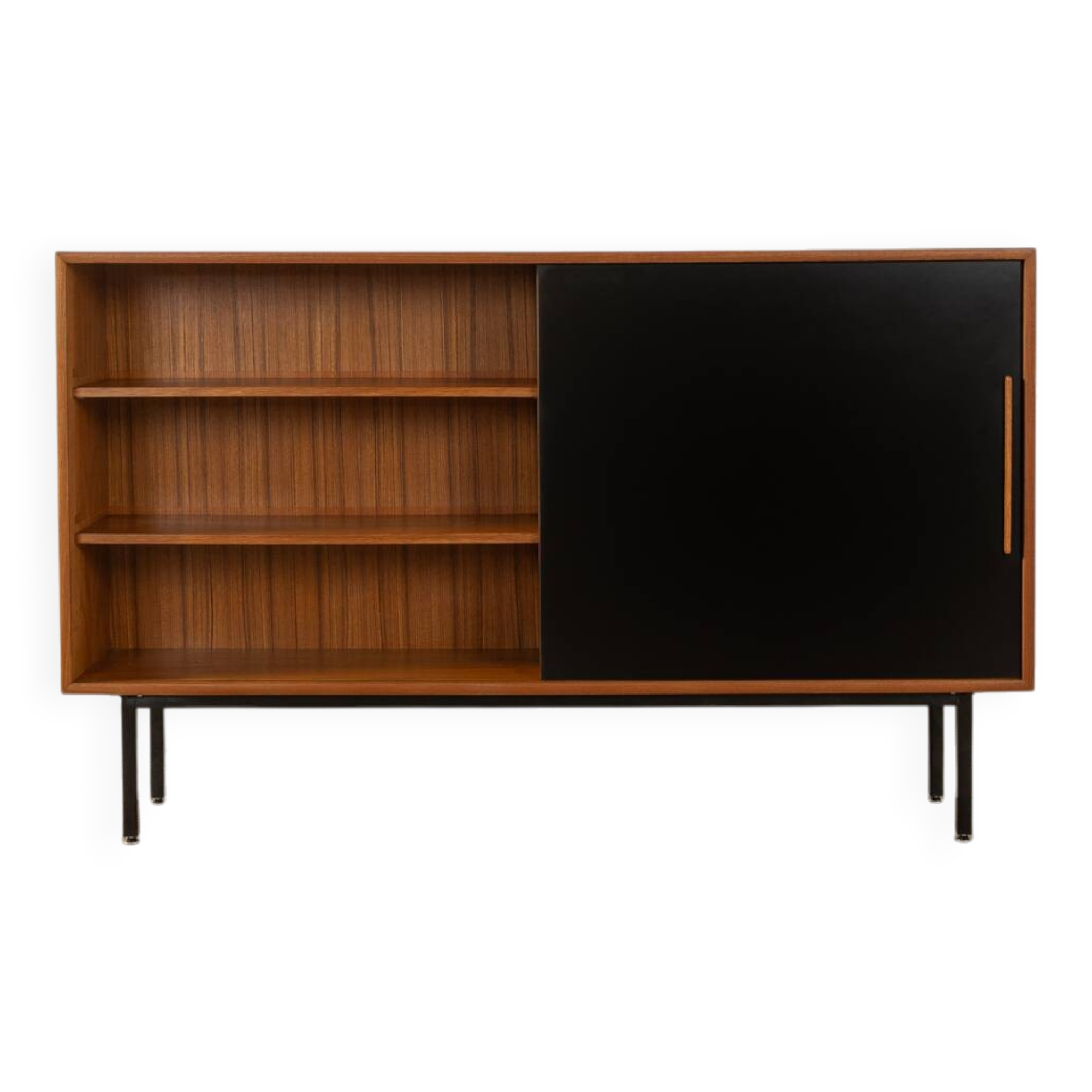 60s Sideboard with Sliding Doors by WK Möbel
