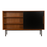 60s Sideboard with Sliding Doors by WK Möbel