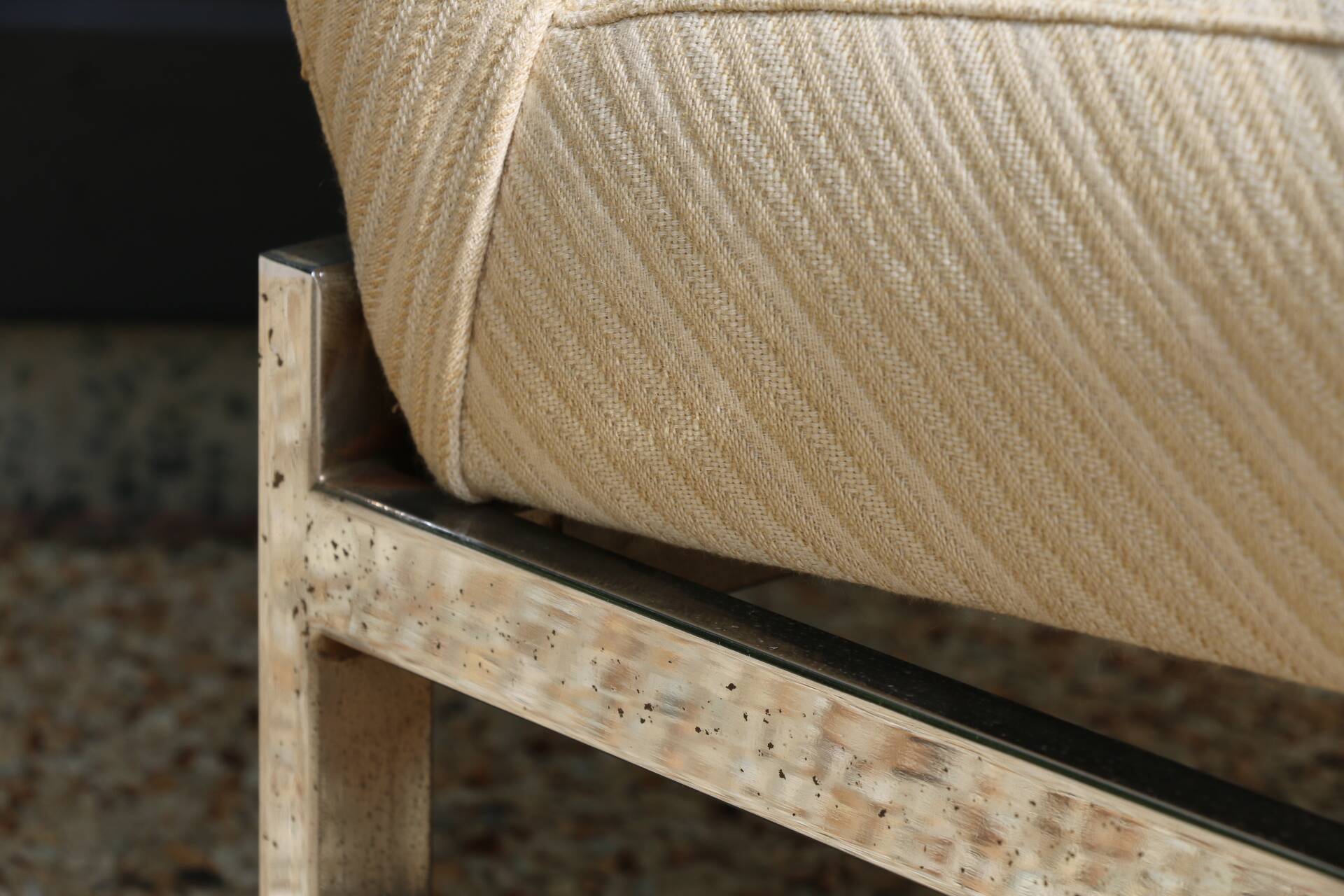 Pair of Georges Friedmann lounge chairs