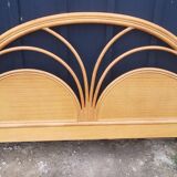 Rattan headboard