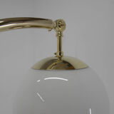 Lampadaire en laiton Art Déco, années 1930