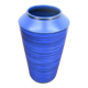 Blue and black ceramic vase, 1960s