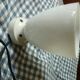 Art Deco style opaline porcelain wall lamp