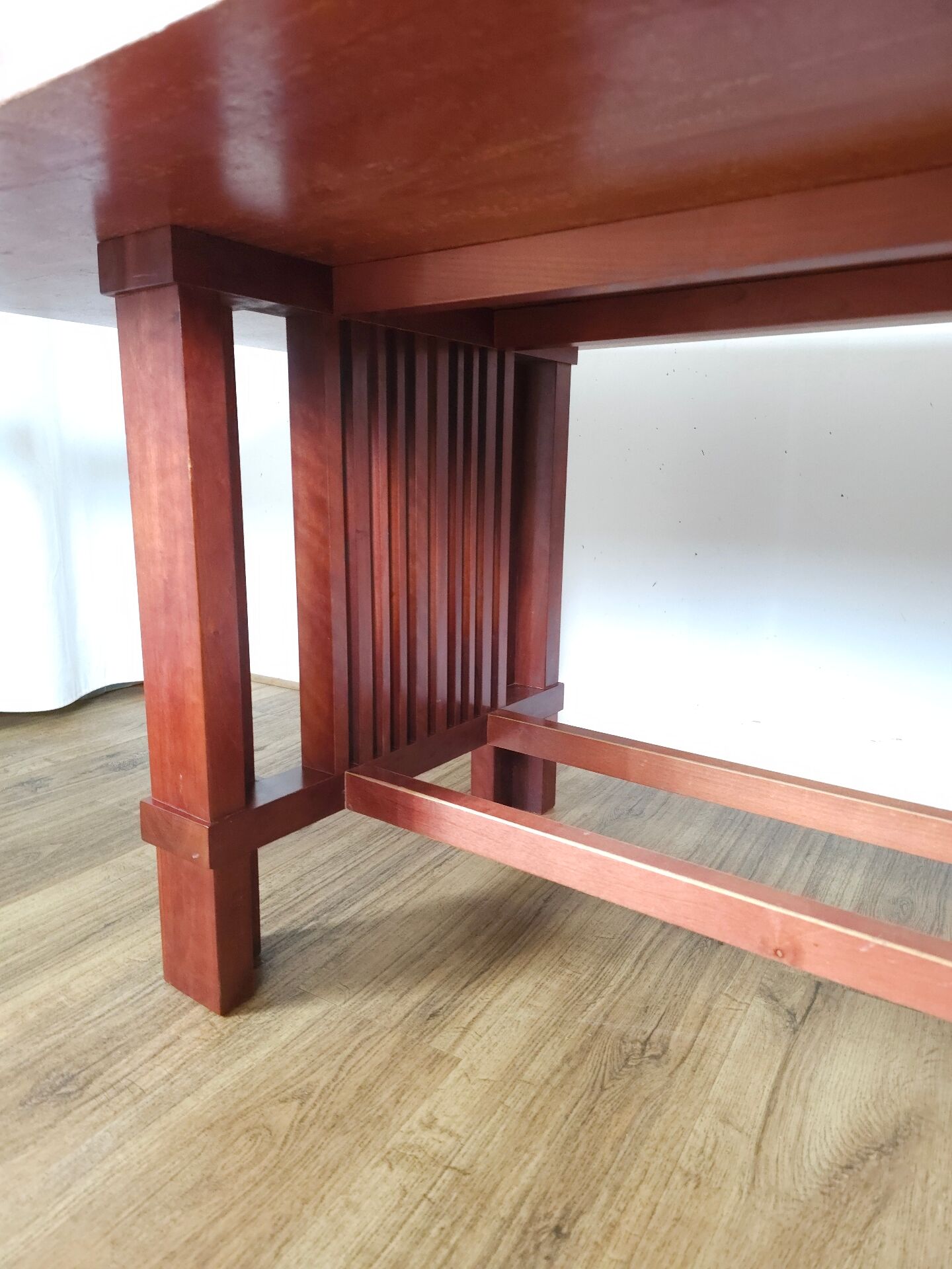 Grande table de salle à manger Vintage en Cerisier , Taliesin 608