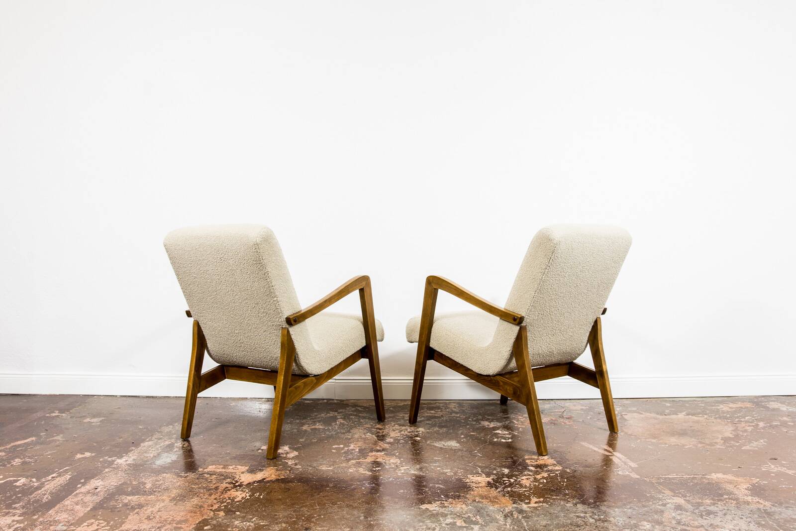 Mid-century modern armchairs Type 300-138 from BFM, 1960s, set of 2
