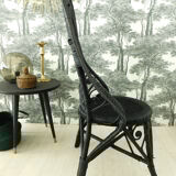 Chaise en rotin peacock