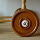 Old dolls pram - wooden wheels