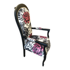 fauteuil Voltaire baroque,