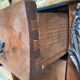 Pair of Louis XV style bedside tables in marquetry