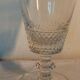 Crystal vase val saint lambert foot shower decor diamond tips