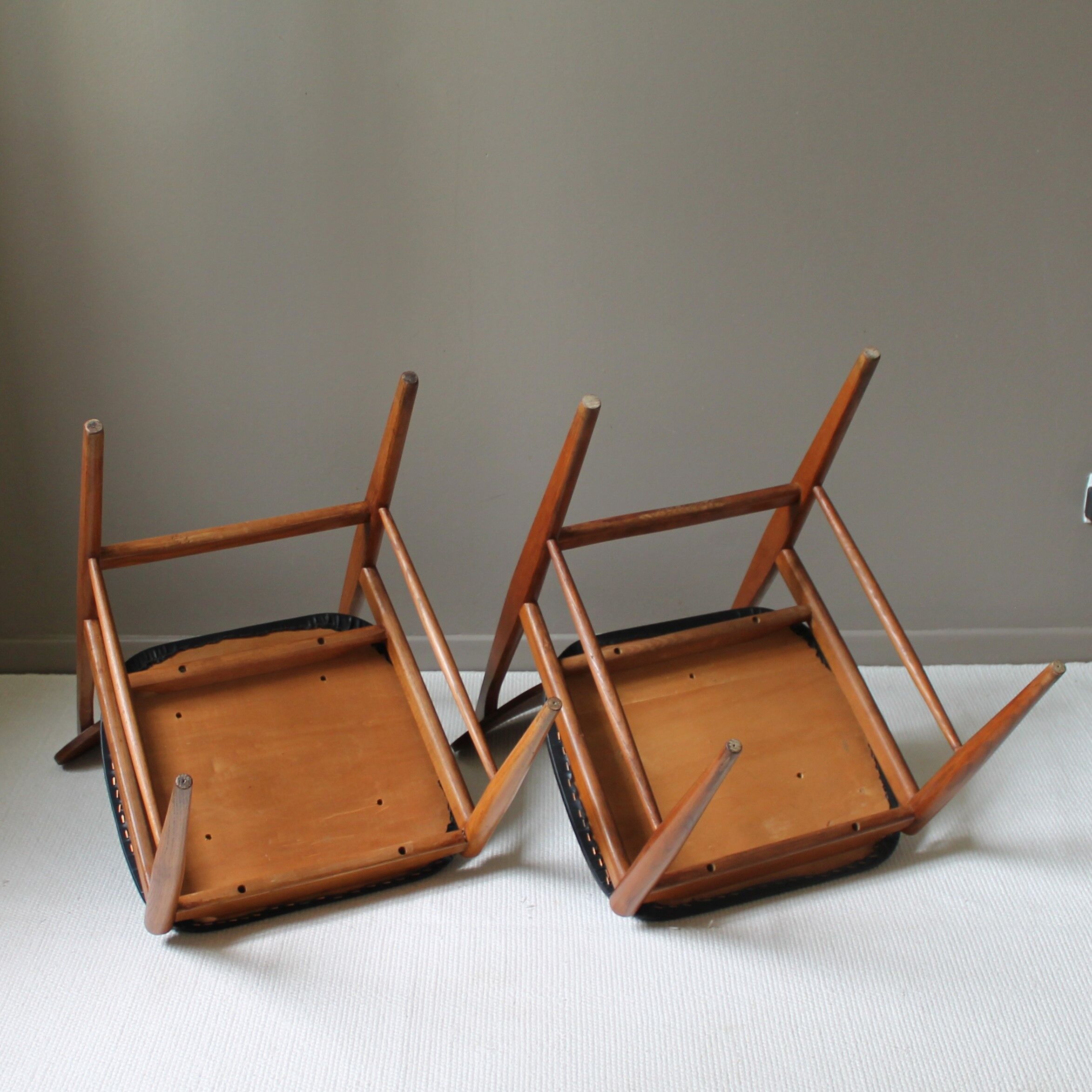 Lot de 2 chaises de style scandinave