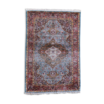 Tapis indien en soie 1950