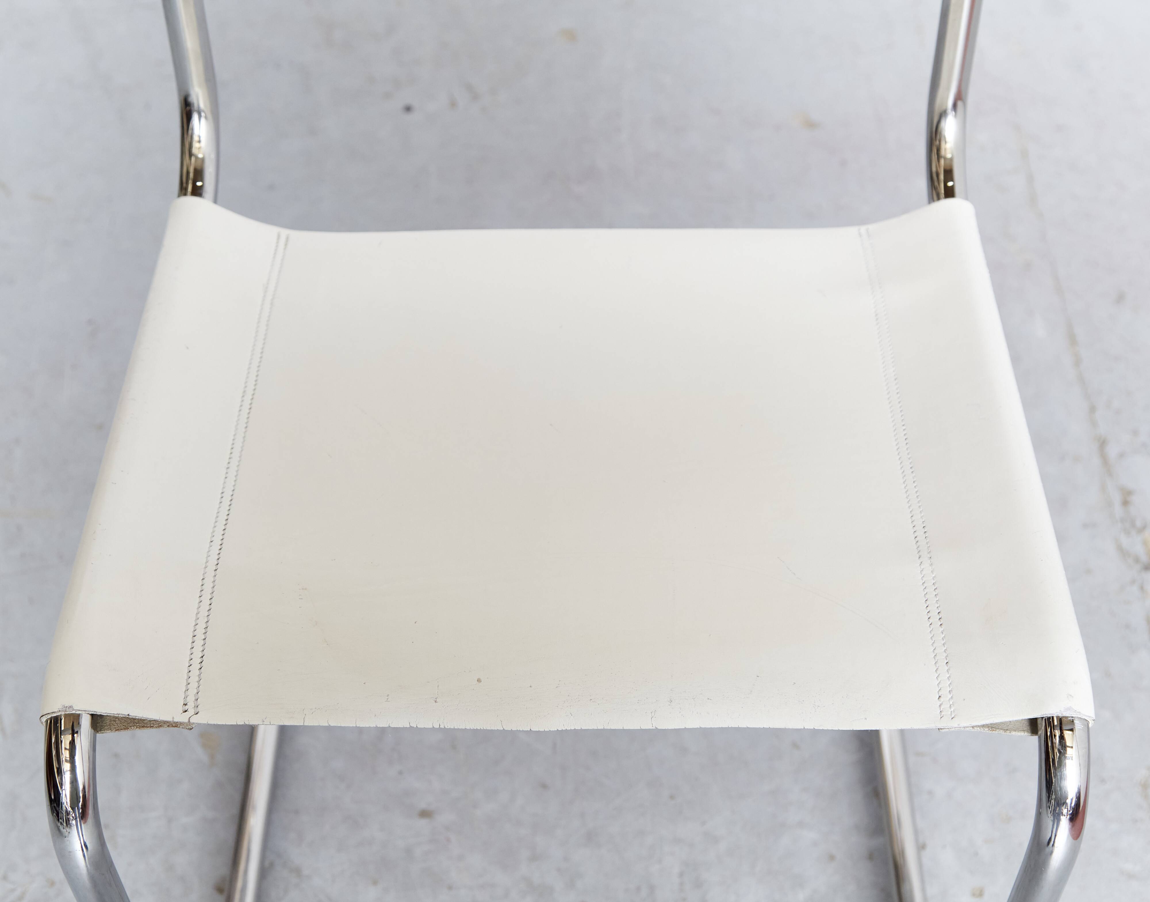 Chaises  S33 Mart Stam Thonet, lot de 4