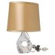 Daum crystal table lamp, France, 1960. Signed Daum.
