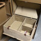 Large travel trunk of the brand Victor Wardrobe Luggage 1920