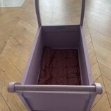 Doll bed on wheels // moulin roty walking trolley