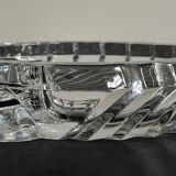 Vintage crystal shell ashtray