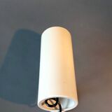 Applique orientable moderniste 1960 laquée beige.