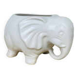 Cache pot éléphant céramique
