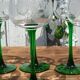 Antique engraved glasses