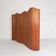 Room divider S.N.S.A. with pine slats in Baumann style, 1950s.