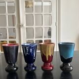 4 Lava ceramic mugs