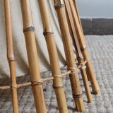 Bamboo floor lamp, 1960s