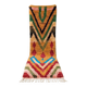 Tapis couloir berbère Boujad rouge vif 75 x 280 cm