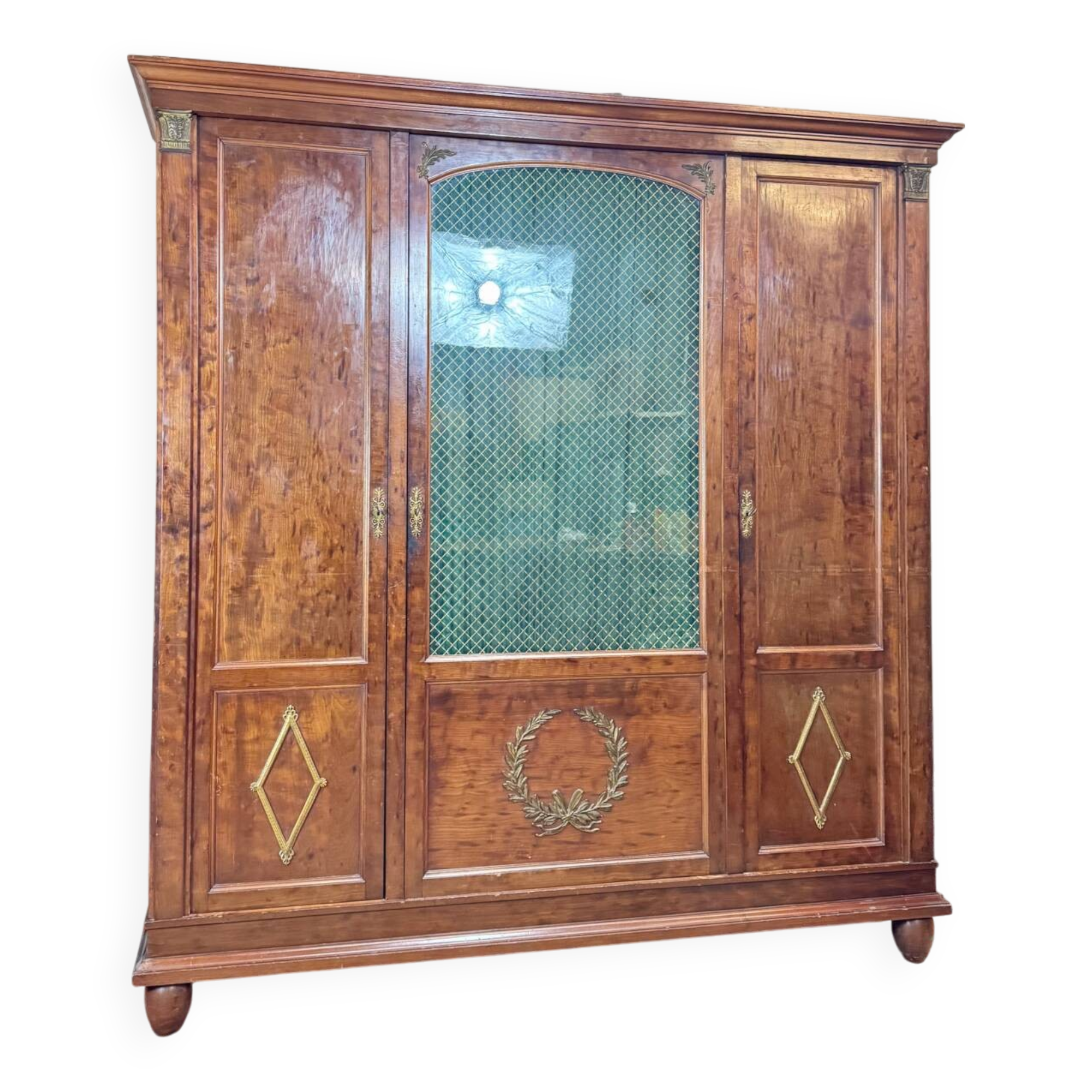 19th Century Directoire Style Mahogany Bookcase