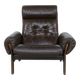 Fauteuil lounge en cuir par Coja, 1970s