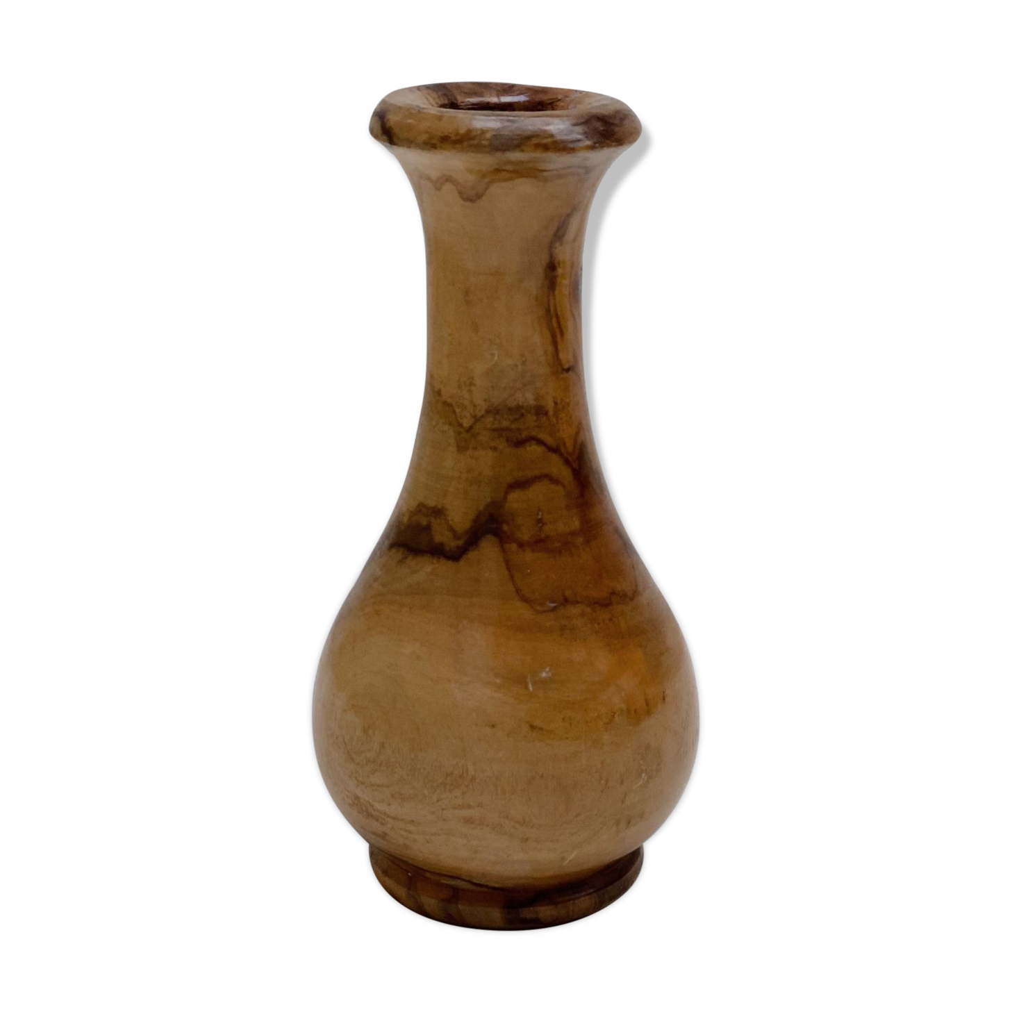 Wooden vase